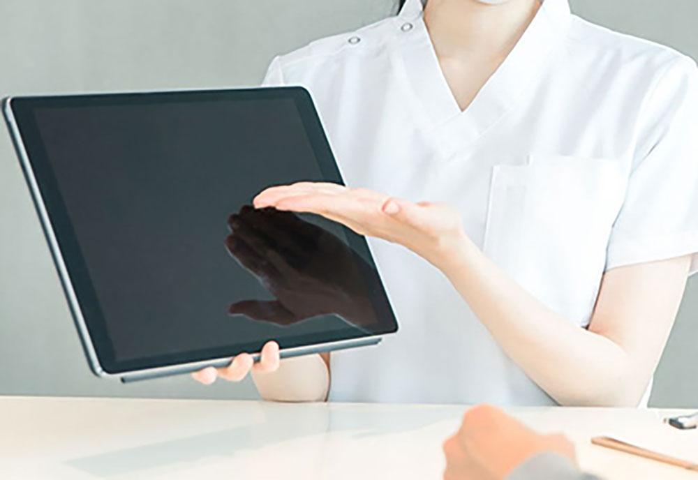 タブレットを用いたデータ管理